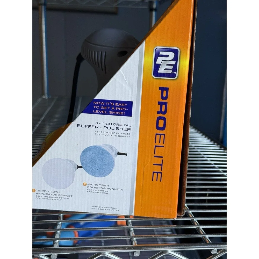 ProElite 6in Buffer Polisher AC 120V, 0.4A, 3500rpm Direct drive
